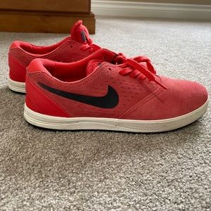 Nike suede shoes